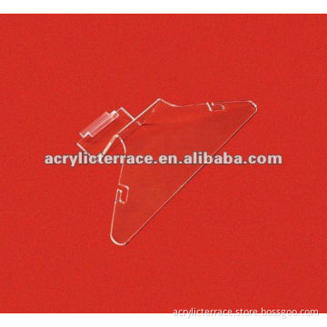 Acrylic Slatwall Clothes Hanger